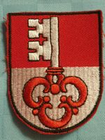 Vintage Badge Wappen Kanton Obwalden ST. GALLER STICKEREI