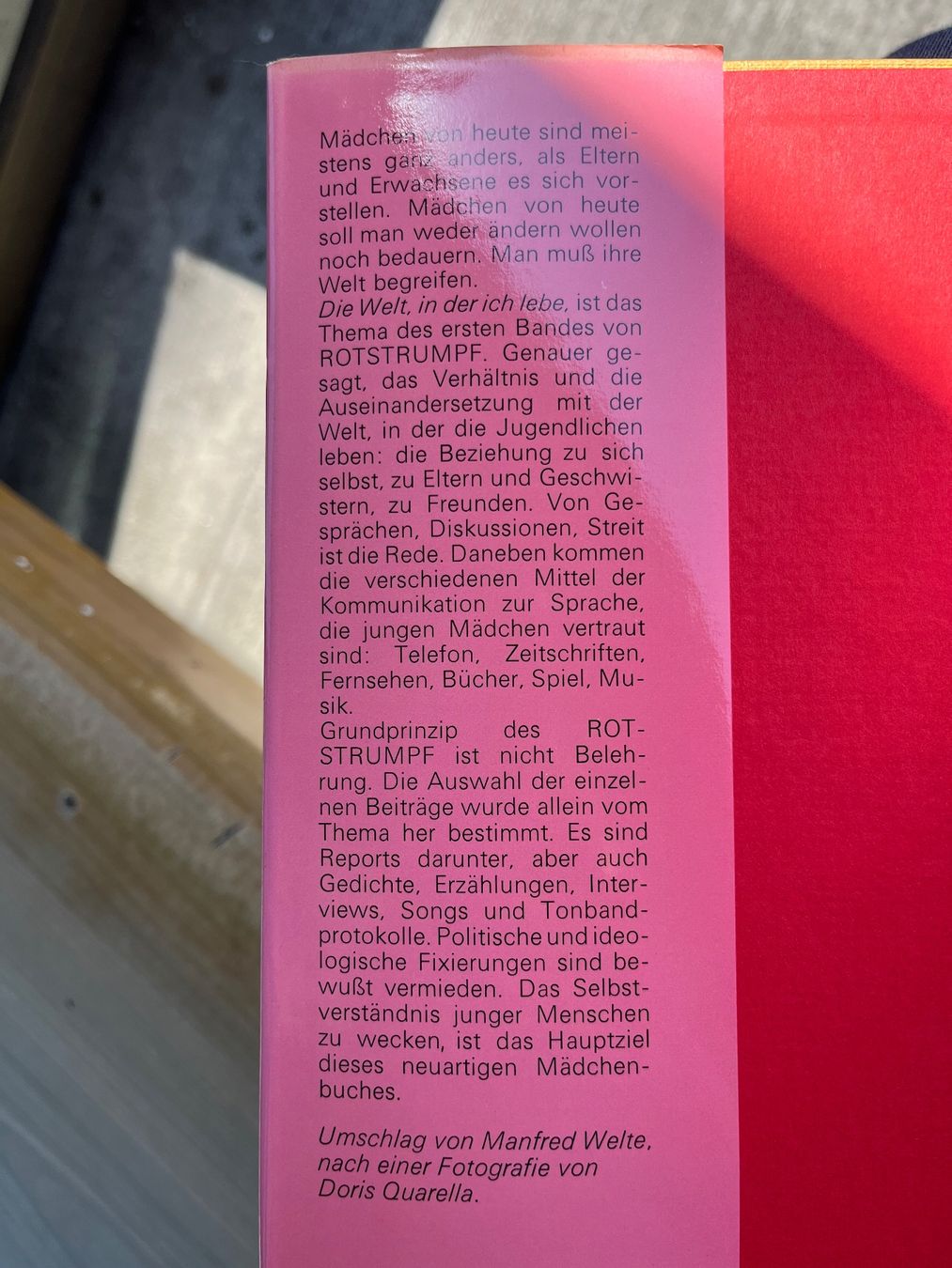 Bücher: Buch Rotstrumpf Das Buch für Mädchen – Gebraucht aus Eschenbach SG von Joey-Li 1