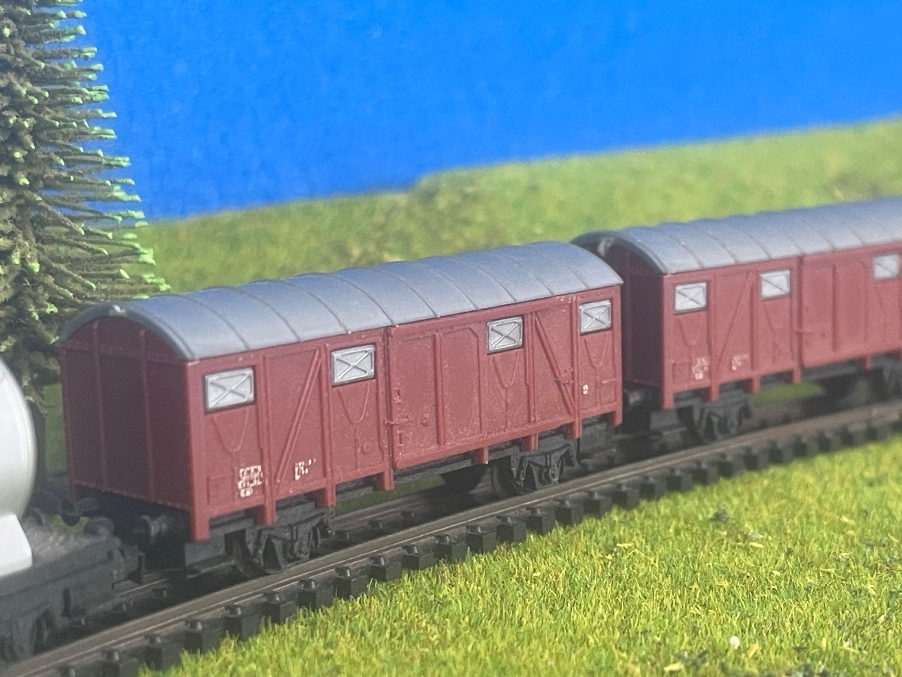 Modellini di ferrovie: 10 Güterwagen Spur N – Usato da Horn venduto da Cstaufer 4