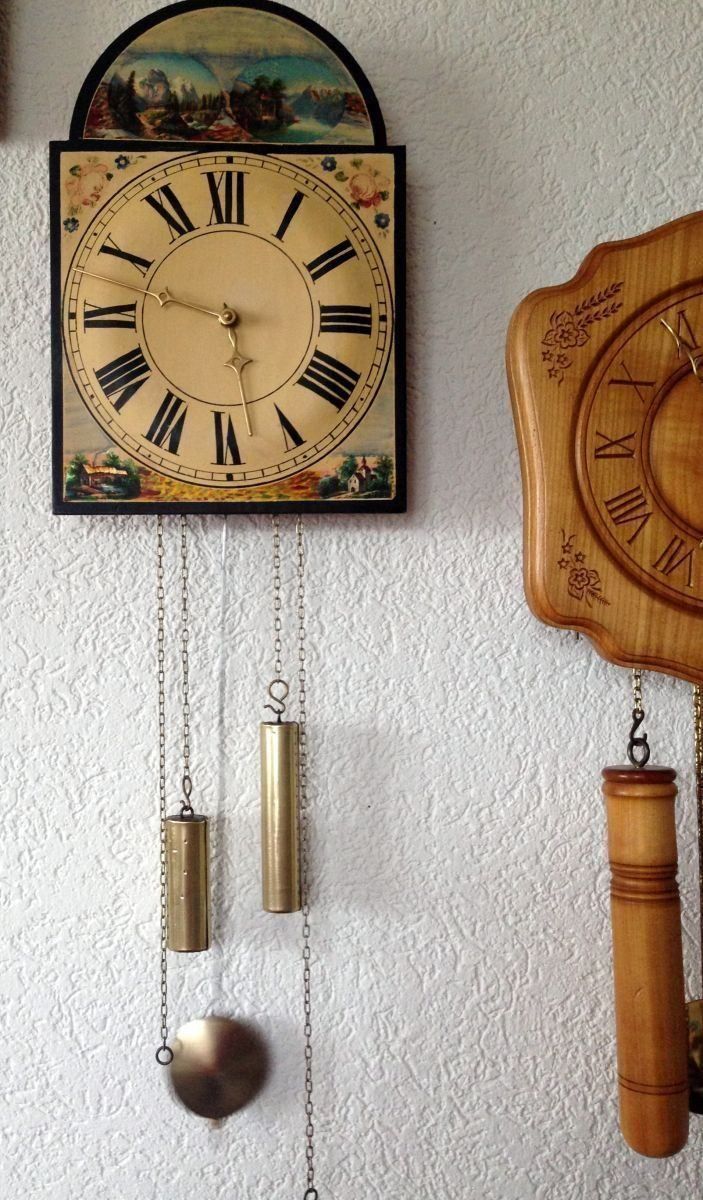 Orologi: Schwarzwalduhr letztes handbemaltes Straub Schild – Usato da Eschenbach venduto da Alicekunst 1