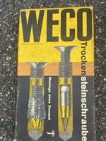 WECO Trockenstein Schrauben,  m4 x50mm