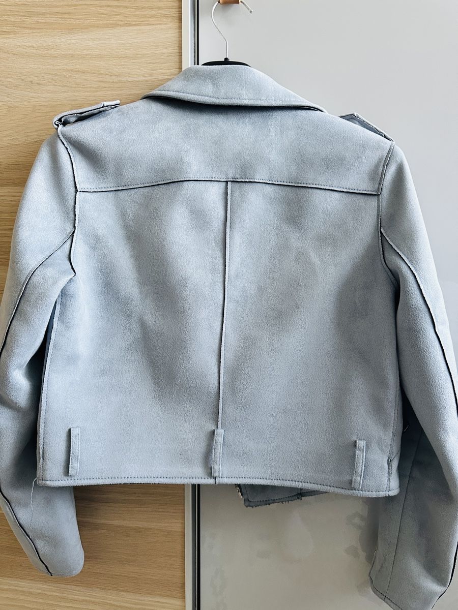 Zara Vestes: Zara Suede Cropped Jacket – D'occasion à Zürich par moi_9nfk 3