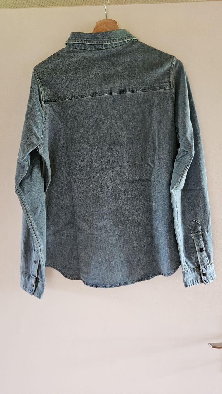 Blusen: Jeansbluse IXS 36 – Gebraucht aus Heiden von Reb-12-123 1