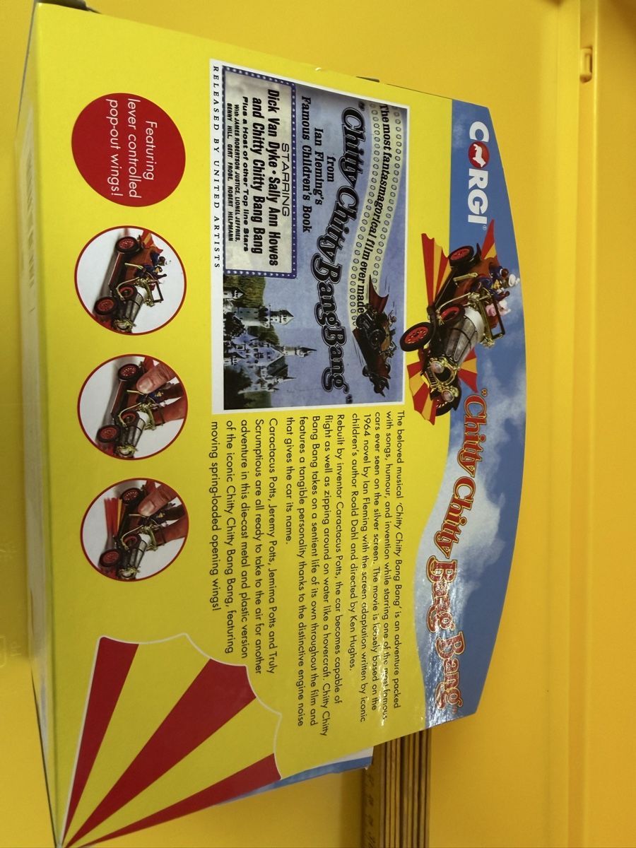 Corgi Toys Modellautos: Corgi Chitty Chitty Bang Bang Modèle échelle CC20302 – Neu und originalverpackt aus Evionnaz von eriba430 1