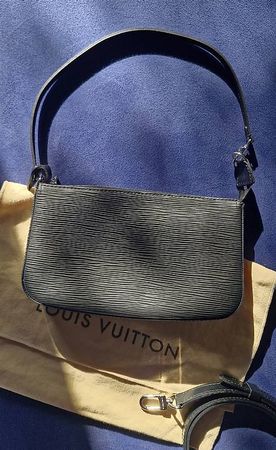 Louis Vuitton Pochette Accessoires NM Epi Schwarz 🖤