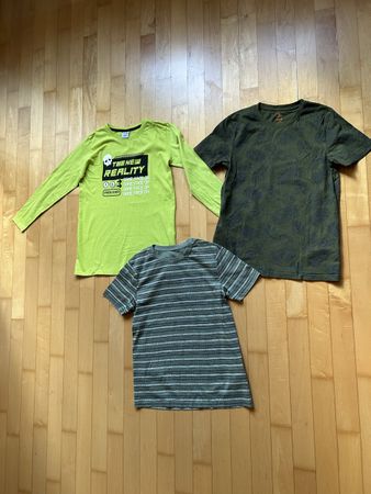Fur Jungs: 3 verschiedene Shirts, Gr. 158/164