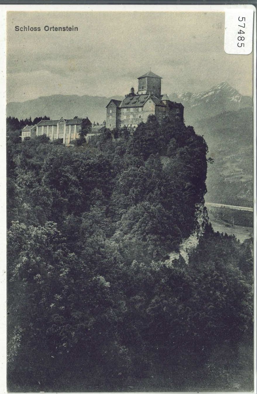 Ansichtskarten: Schloss Ortenstein – Gebraucht aus Ettingen von Kartenplanet