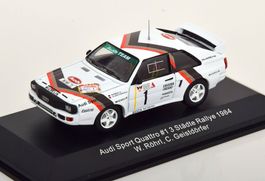 Audi Sport Quattro #1 Winner 3-Städte-Rallye 1984 W. Röhrl /