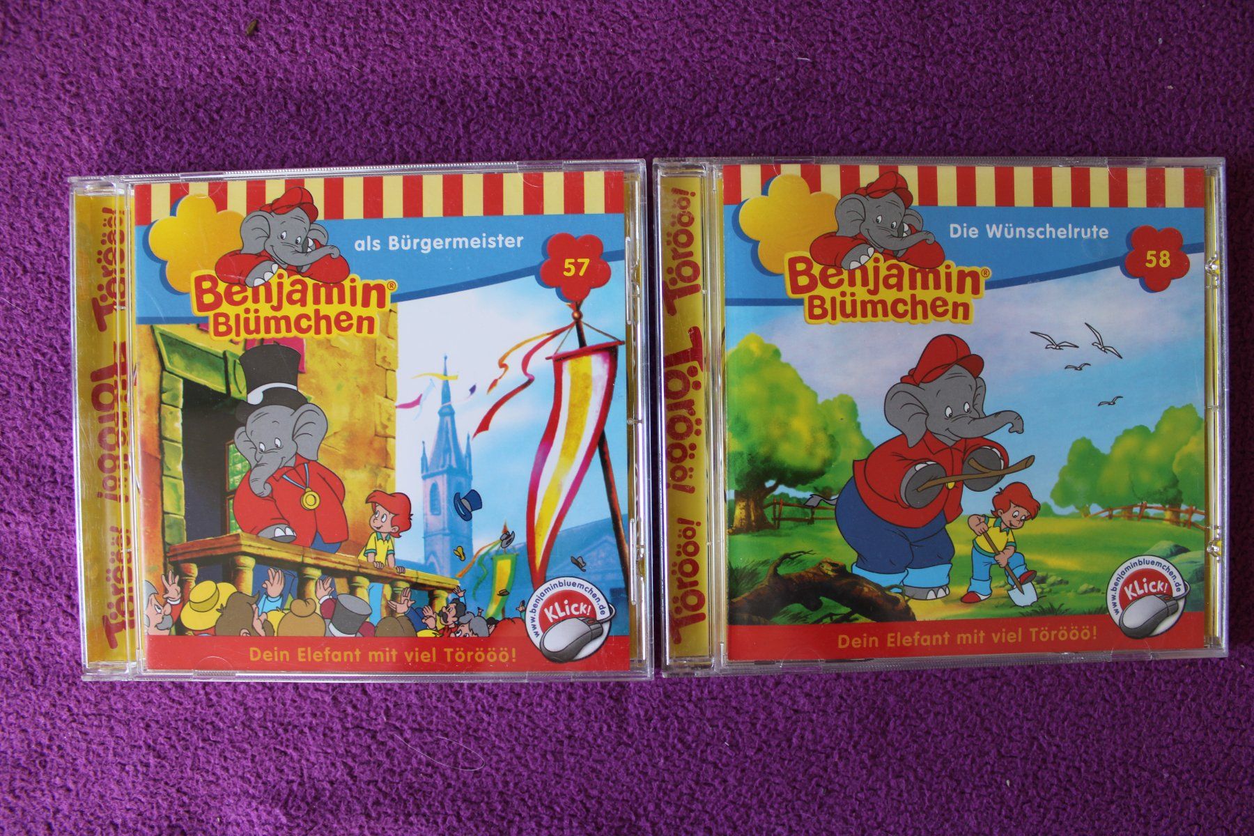 CD: 6 - Benjamin Blümchen - Hörspiel - CD´s – Usato da Müllheim Dorf venduto da Seeeule01 3
