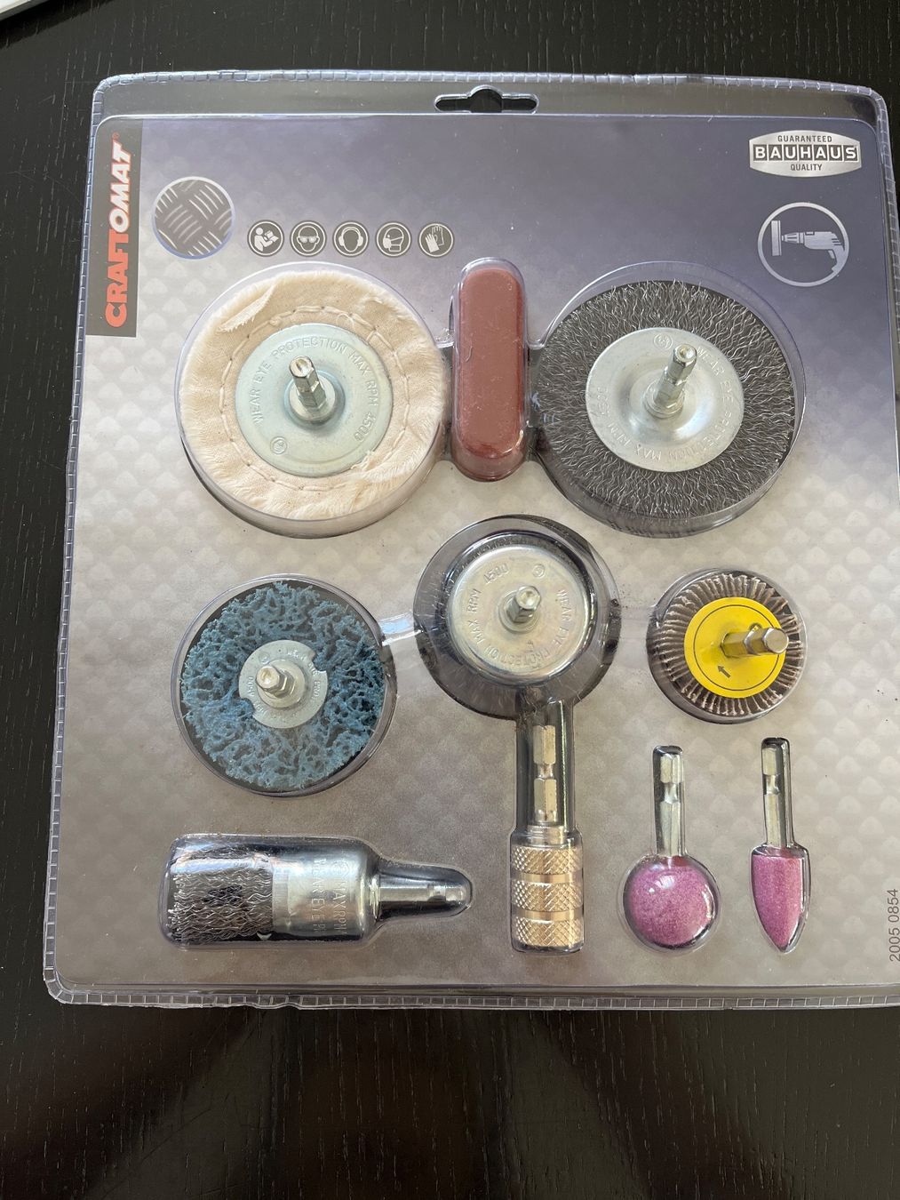 Alle Werkzeuge: CRAFTOMAT Polier- und Reinigungsset – Gebraucht aus Spiegel b. Bern von Burdicrew