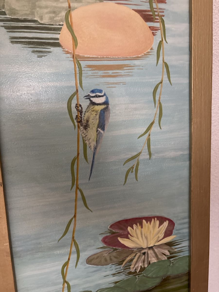 Dipinti: K.Bickel Junior Öl Gemälde 30x115cm – Usato da Flums venduto da Limatools 3