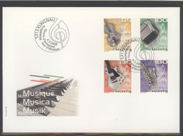 2008, FDC, Sondermarken Musik