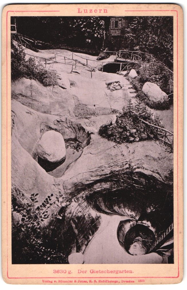 Photos & affiches: Fotografie Luzern, Der Gletschergarten,  – D'occasion à Berlin par bartko-reher