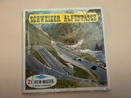 View-Master 3D: Nr. C 127 SCHWEIZER ALPENPÄSSE (3 Scheiben)