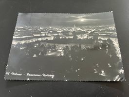 AK 1951 Milano Nacht Panorama    (G387)