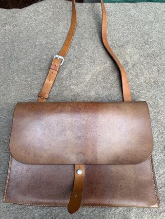Sac en cuir (1986) - Armée Suisse 
