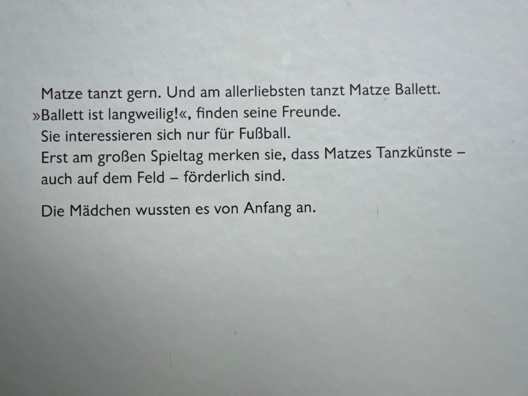 Libri: Matze vor, Tanz ein Tor! – Nuovo (secondo la descrizione) da Aarau venduto da Kilauea 7