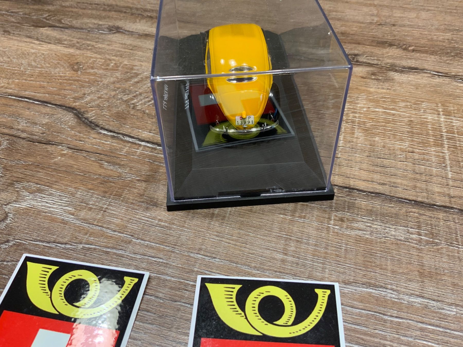 Schuco Modellini d'auto: Schweiz POST Auto Käfer Modellauto Schuco selten OVP! – Usato da Willisau venduto da Minali 3