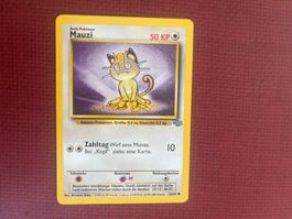 Pokemon Mauzi Dschungel Jungle near Mint