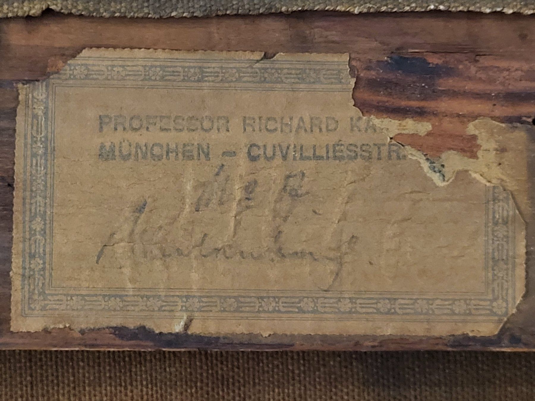 Gemälde: Antikes Ölgemälde Landschaft mit Fluss – Gebraucht aus Zürich von BOAC1943 8