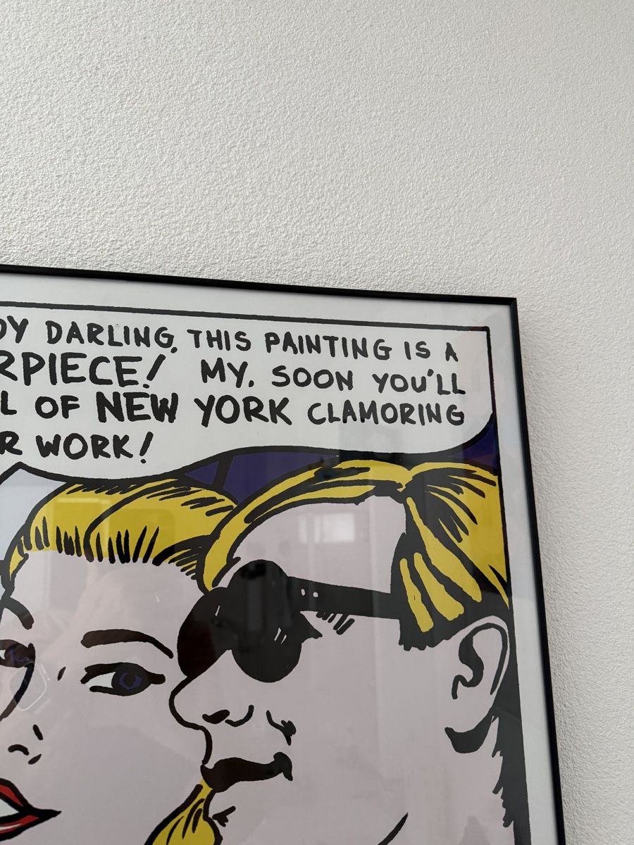 Foto & Immagini: Pop-Art Bild von Sam Kautsch, Masterpiece Roy Lichtenstein – Usato da Affoltern am Albis venduto da Birdy8910 2