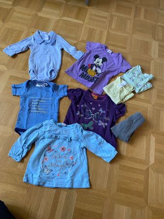 Kleiderpaket blau Grösse 68/74 (115)