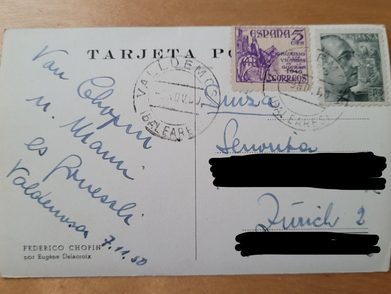 Cartoline postali: ANSICHTSKARTE SPANIEN / CARTE POSTALE ESPAGNE – Usato da Neftenbach venduto da Mador6