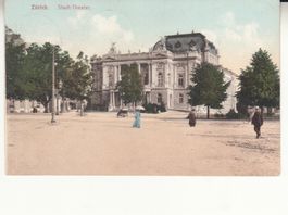 Zürich Stadt Theater 1908 mit ST Gossau ZH