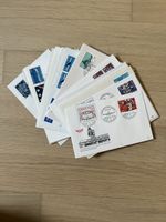 Flugbelege Schweiz mit speziellen Stempel