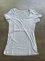T-Shirt Naturaline Grösse M hellblau dünner Stoff neuwertig