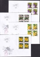 7 FDC 1073 - 1079 Serie Viererblöcke ET Bern 6.3.2003