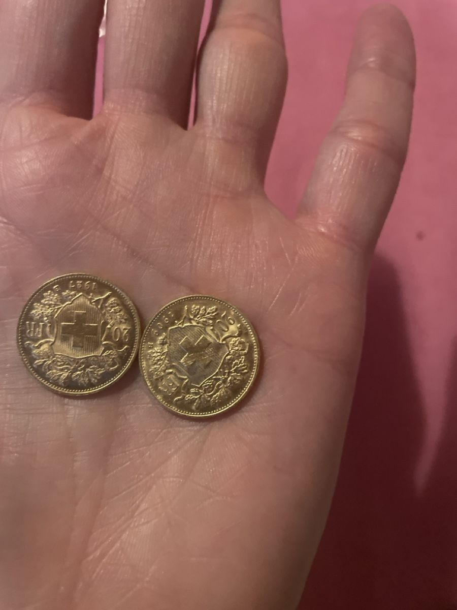 Tutti le monete: Gold vreneli – Nuovo (secondo la descrizione) da Reinach AG venduto da M_2024 5