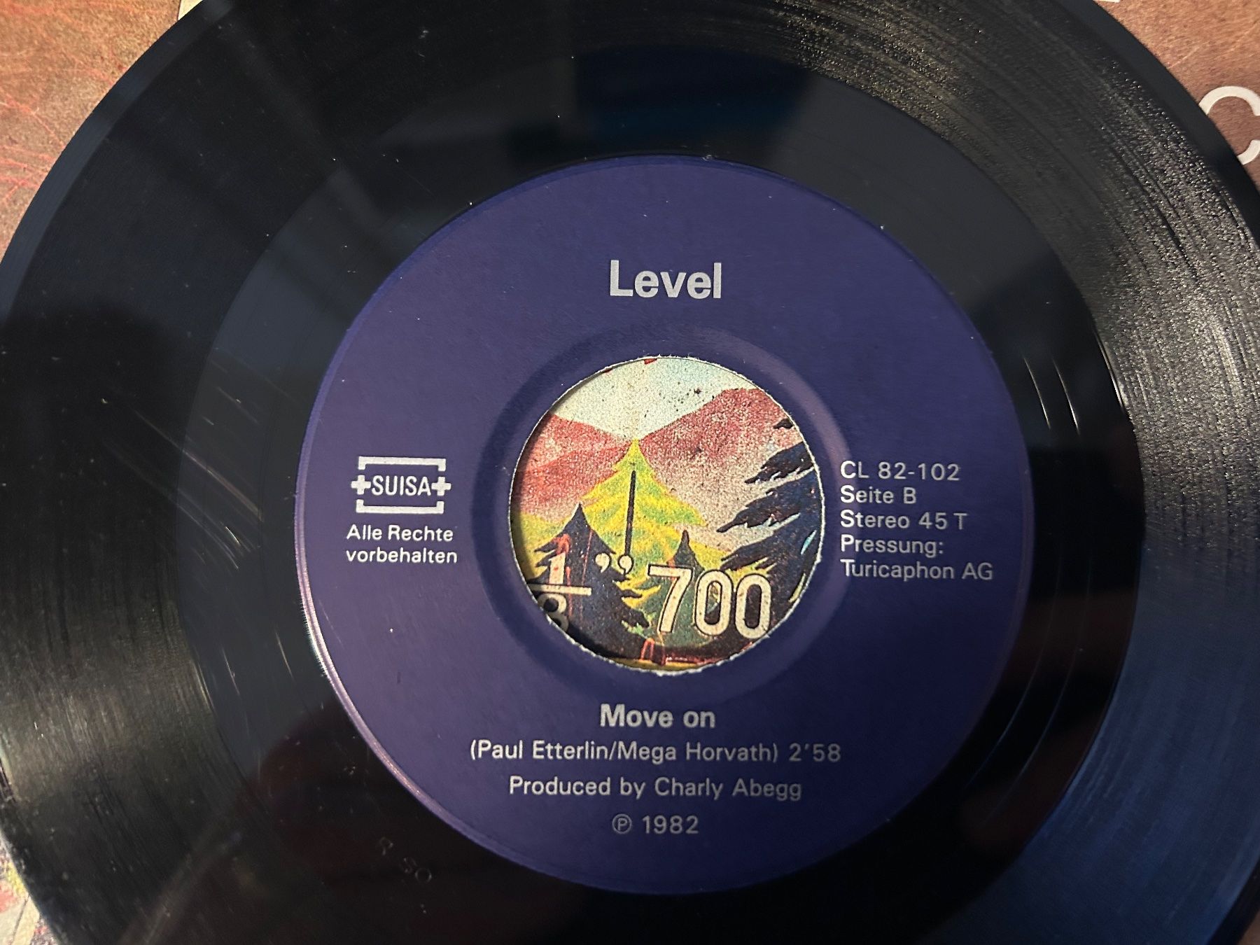 Dischi in vinile: Level - China Move On - Seltene Schweizer Vinyl Single! – Usato da Aesch BL venduto da BlueMusicRecords 3