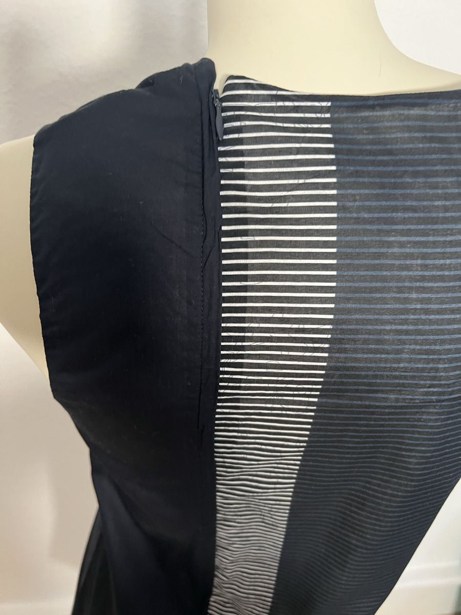 Jil Sander Vestiti: Jil Sander Kleid Grösse 34 schwarz/weiss Patchwork – Usato da Basel venduto da Bettybooo 5