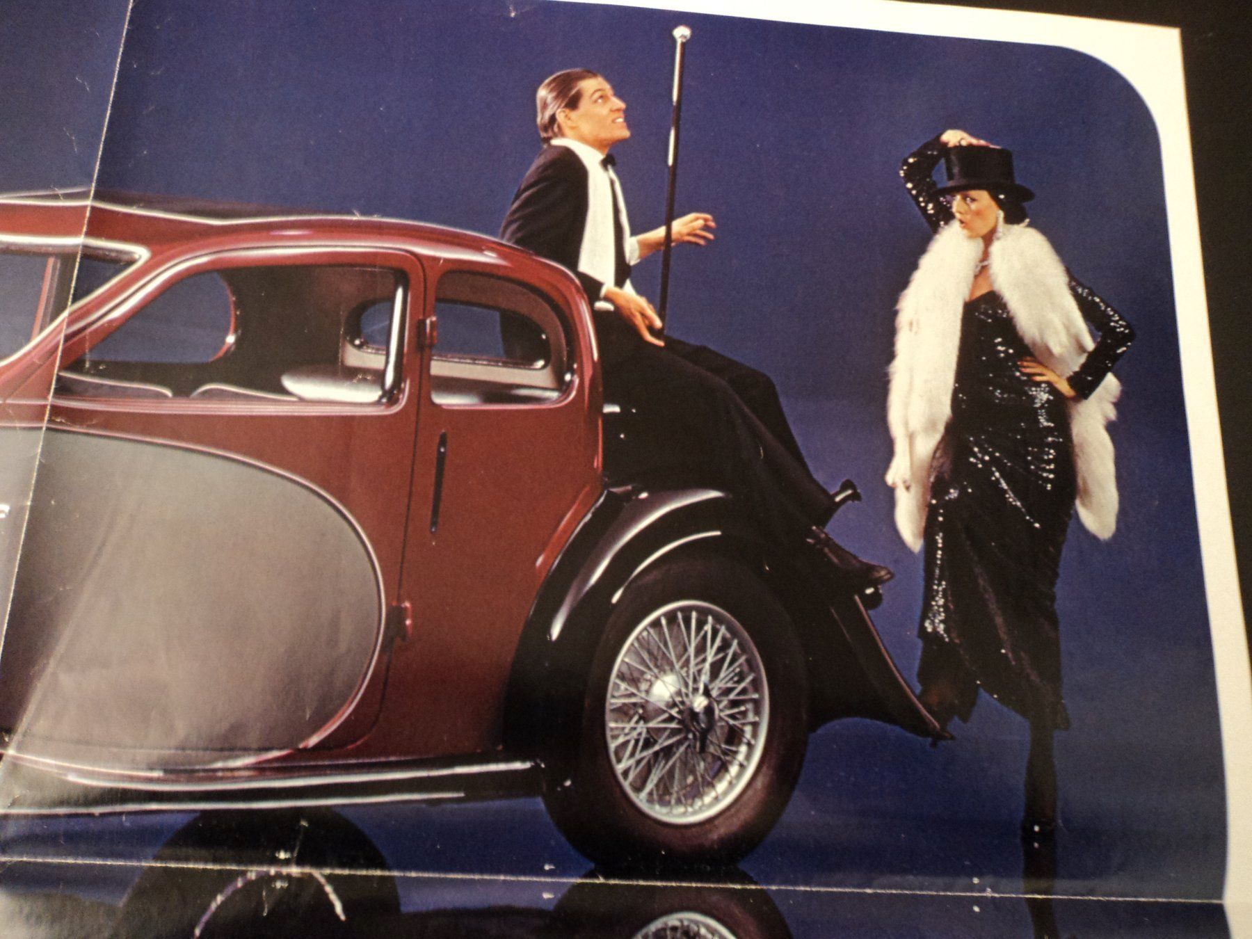 Documenti: Prospekt Poster  Bugatti Typ 57 VEEDOL – Usato da Schwarzenburg venduto da modelCARama 2