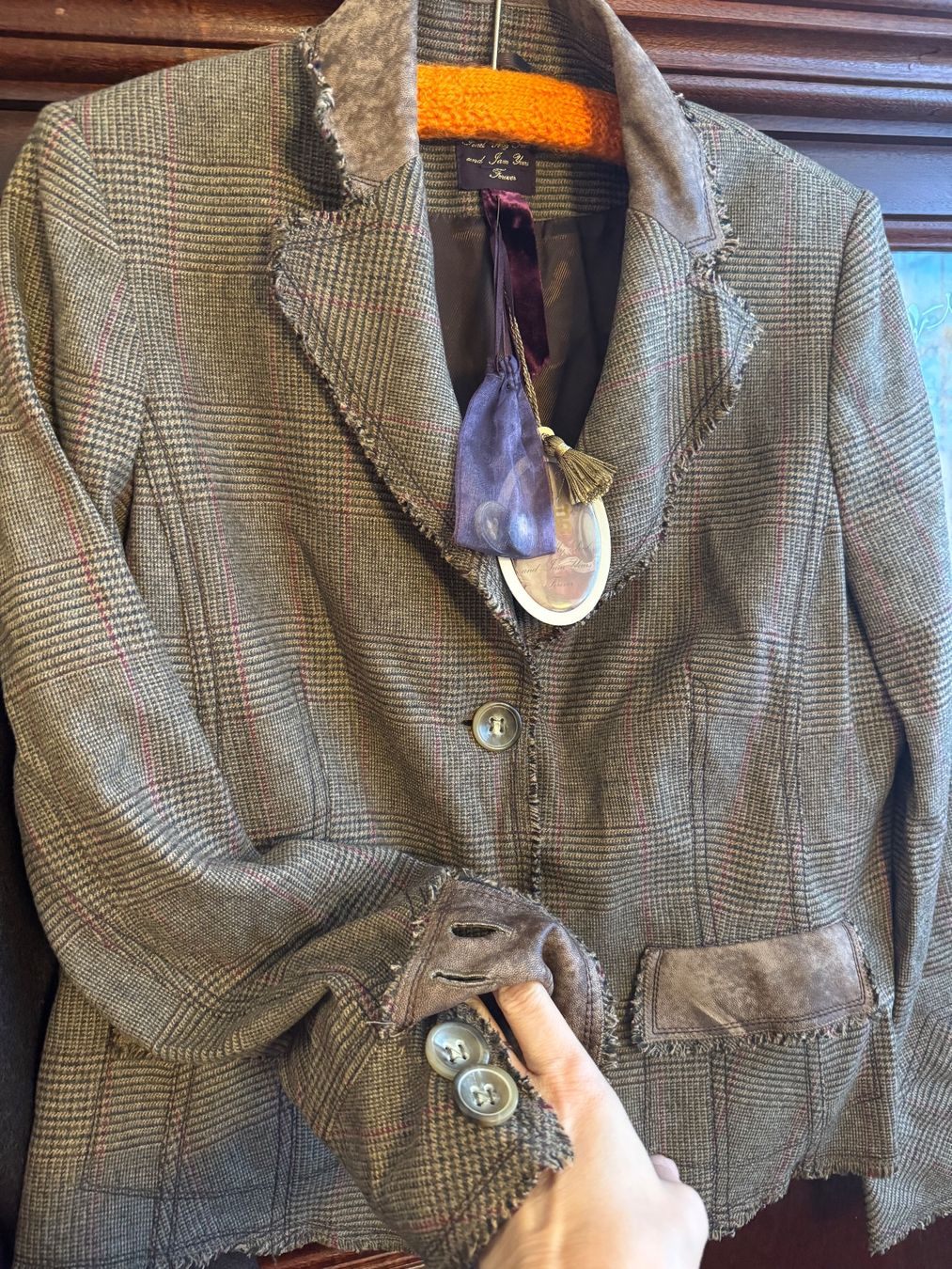 Riani Giacche: Riani Blazer Wolle/Lammleder – Nuovo (secondo la descrizione) da Obfelden venduto da cesarina10 2