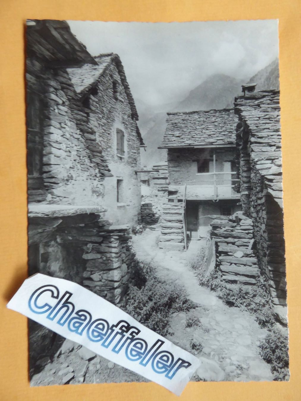 Cartoline postali: Sonogno Casa rustico – Nuovo (secondo la descrizione) da Zürich venduto da Chaeffeler