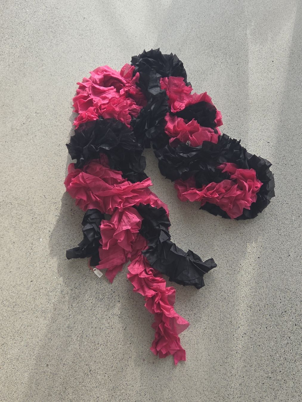 Foulard & Sciarpe: Seidenschal, Boa aus 100% Seide, ca. 220 cm – Nuovo e nell'imballaggio originale da Frauenfeld venduto da Schenken-mit-Herz 4