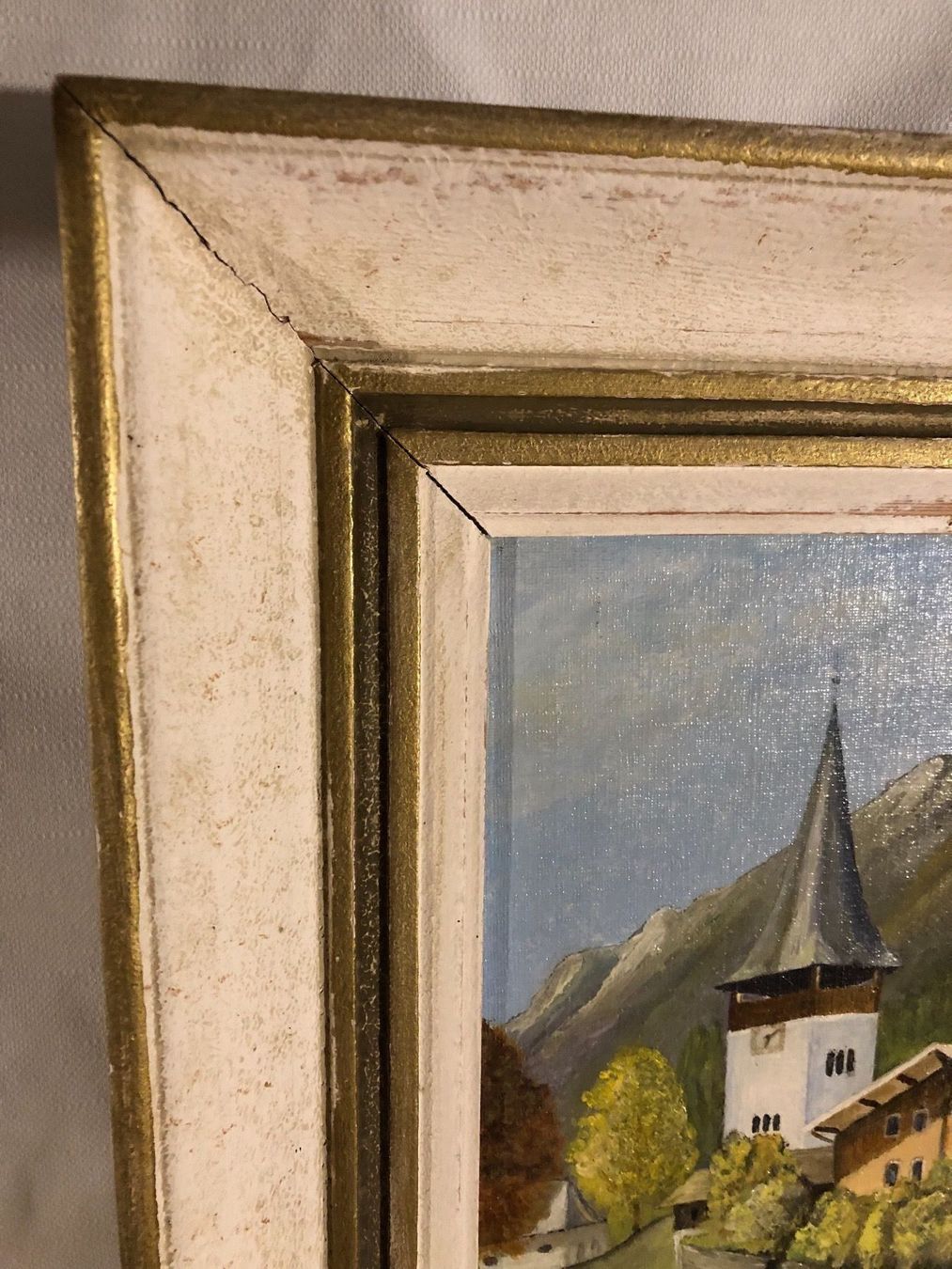 Dipinti: W. Rubin 1951 Mairinger Kirche – Usato da Hirzel venduto da pjn_d7xp 3
