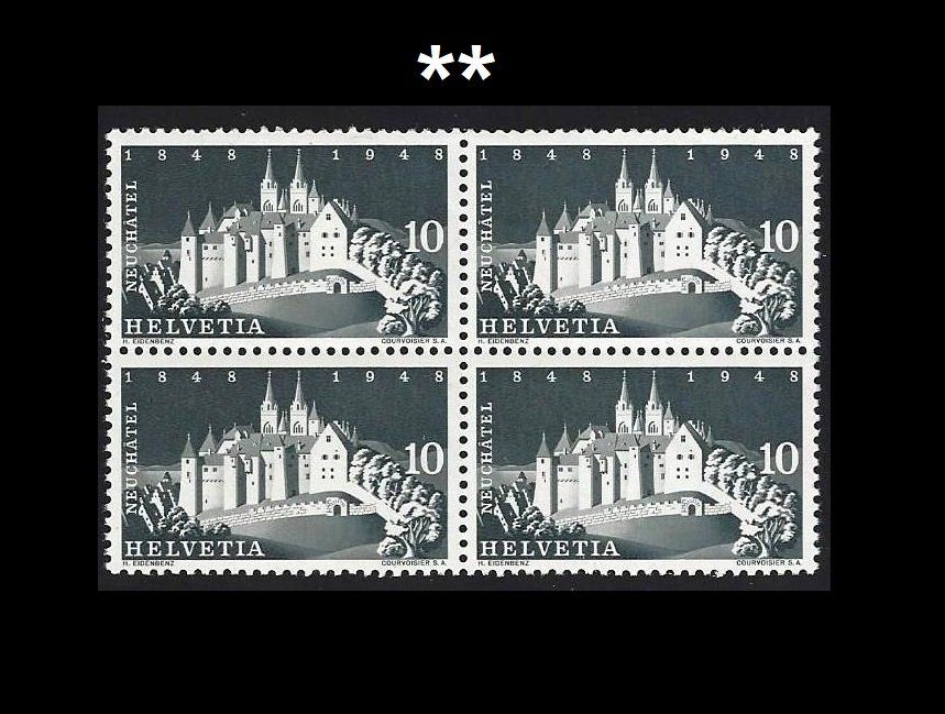 Tutti i francobolli: 1948 100 Jahre Schweiz. Bundesstaat – Usato da Baar venduto da miam8 2
