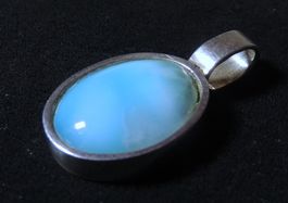 Larimar Silber 925 Anhänger