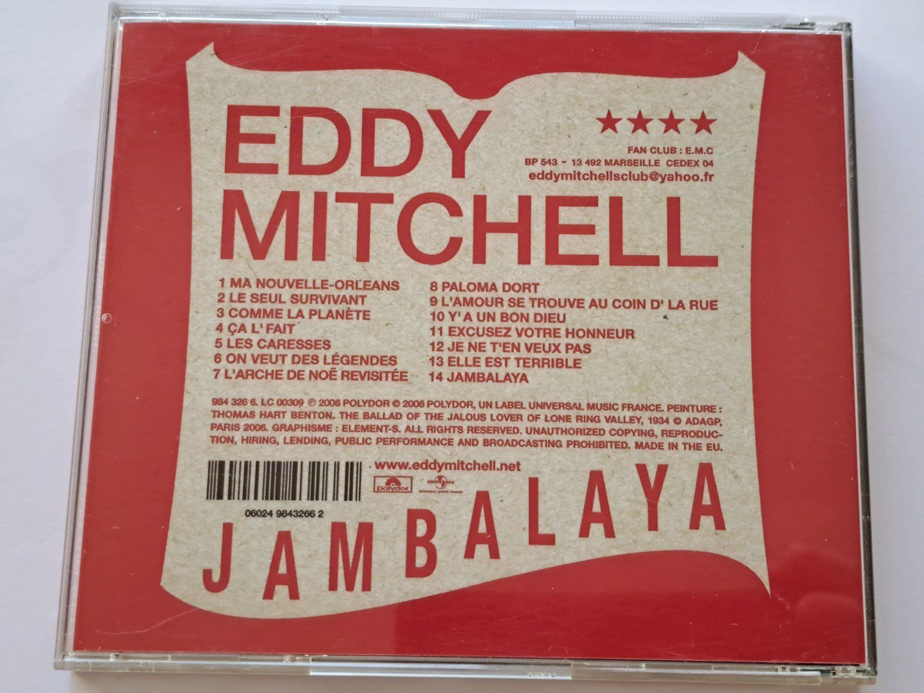 CD: Cd Eddy Mitchell - Jambalaya  – Usato da Pully venduto da bro_n52j 1