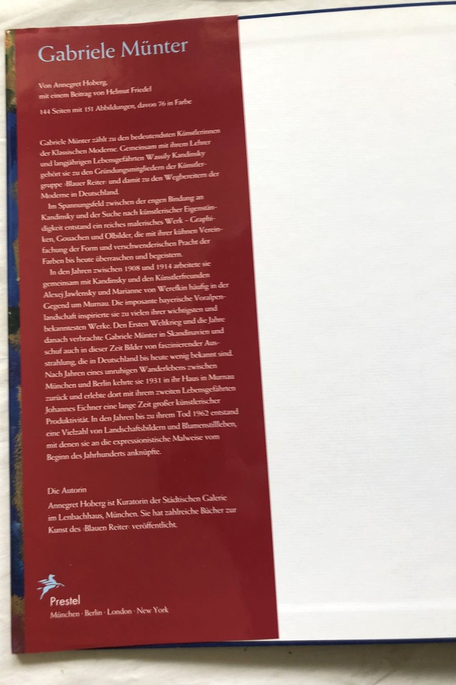 Libri: Gabriele Münter [Hardcover, Einband] – Usato da Schaffhausen venduto da durruti 1