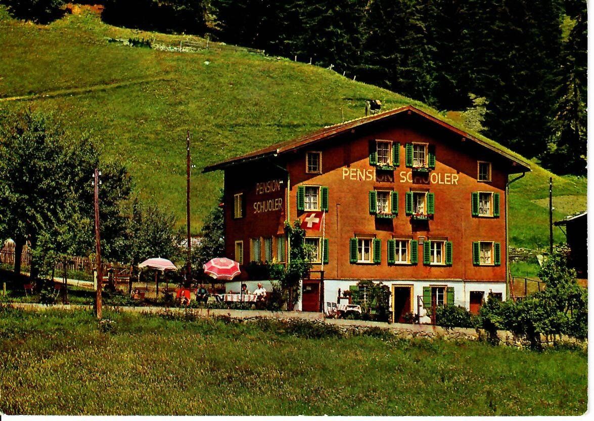 Ansichtskarten: Pension Schuoler - Disentis – Gebraucht aus Hochdorf von Ziegel-16