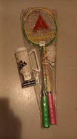 Badminton/Federball Set mit extra Bällen