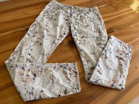 NILE Traum bunte luftig leichte Sommerhose Gr. M NWT