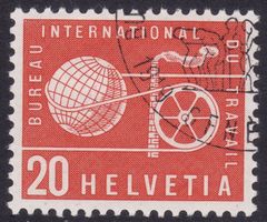 Dienstmarke BIT SBK-Nr. 97 (Symbolische Darstellung, 1956)