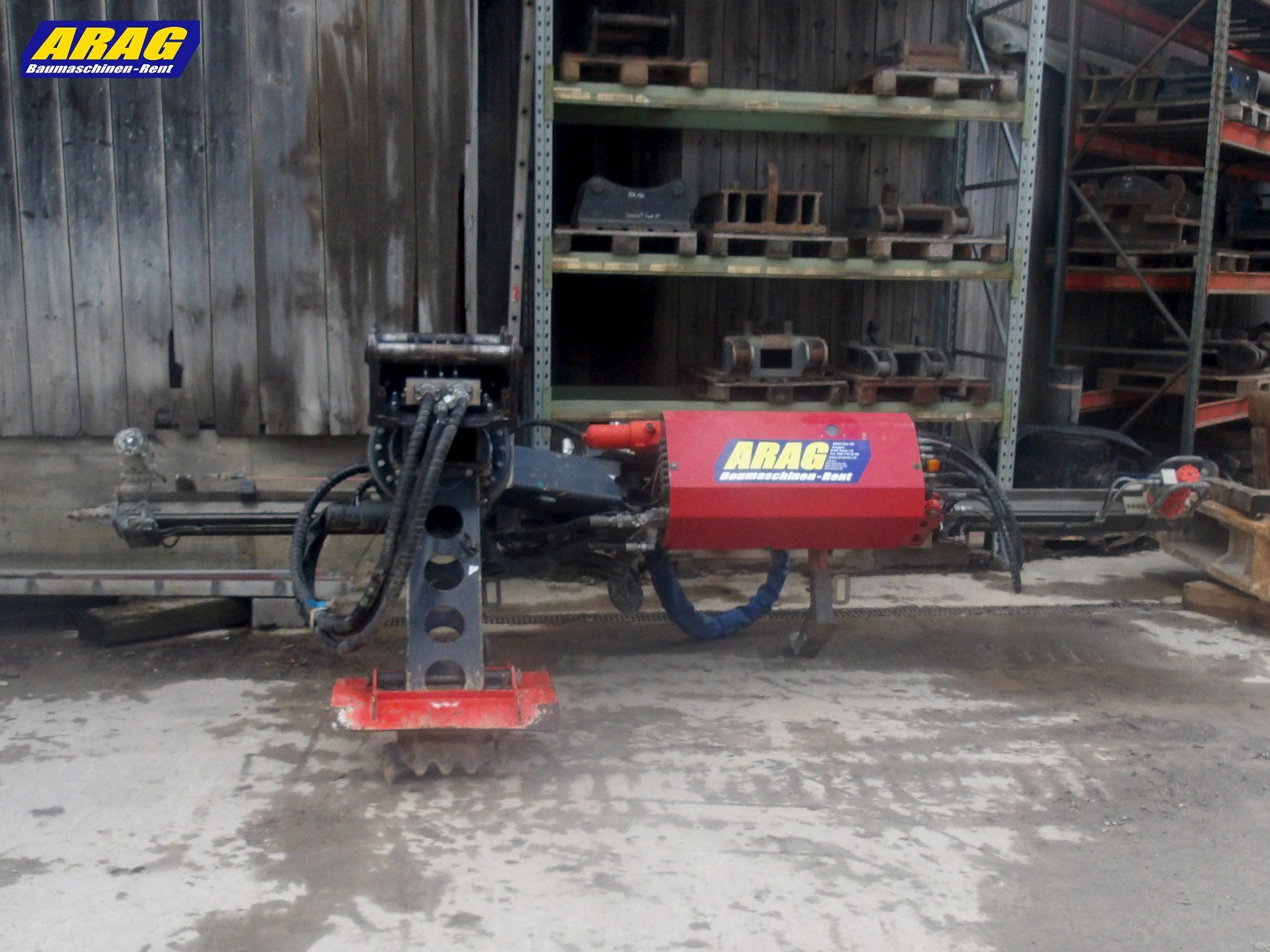 Tutte le macchine: Wimmer AB1300T12 Bohrlafette – Usato da Hasle LU venduto da Arag08