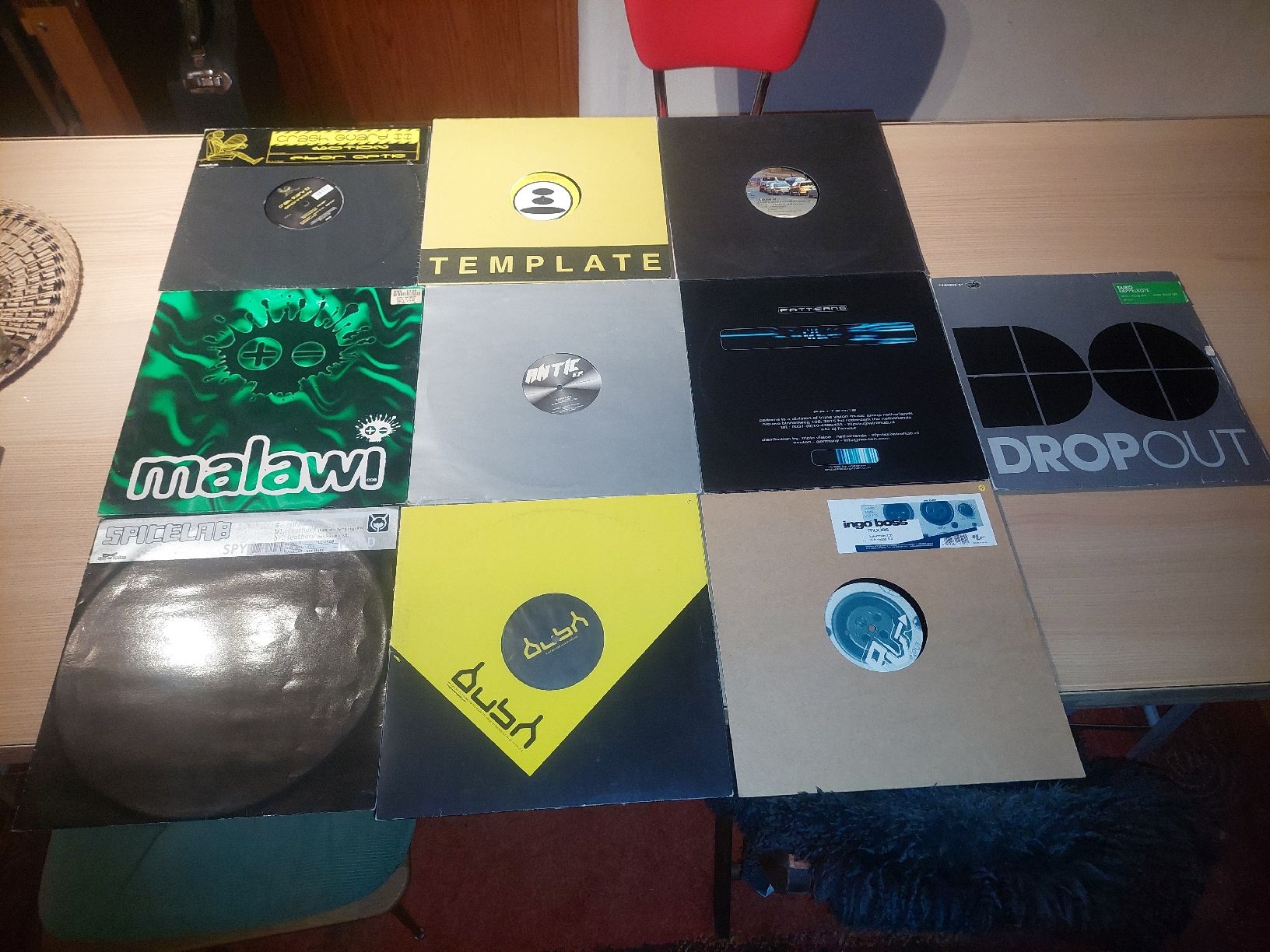 Vinyles: Lot 10x Vinyles Techno 1995-2003 – D'occasion à Courtepin par Organikal 5