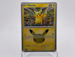30 Jahre - Pikachu  (30C 40) - DE